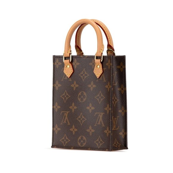 LOUIS VUITTON Brown Monogram Leather Shoulder Bag - Picture 2 of 6